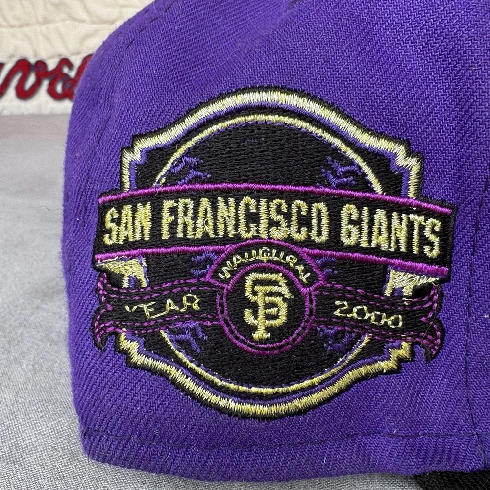 Size 7 3/8 - San Francisco Giants Fitted‎ Hat Crown Royal New Era Exclusive Lids